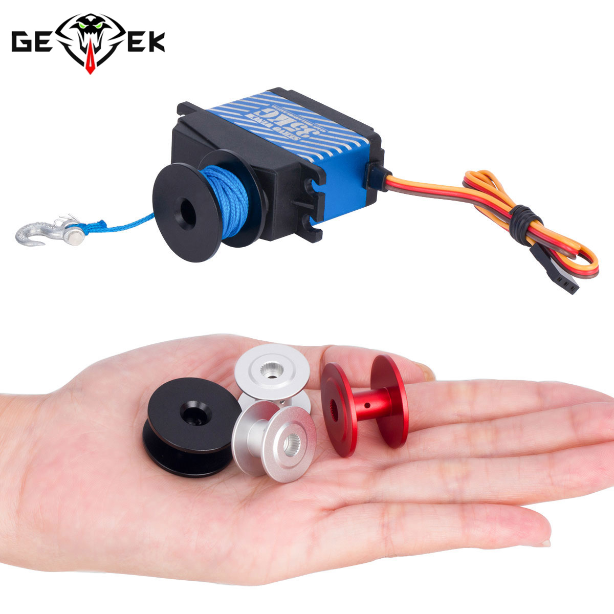 25t Steering Gear Servo Winch  - Rescue Rope Throw recension och pris