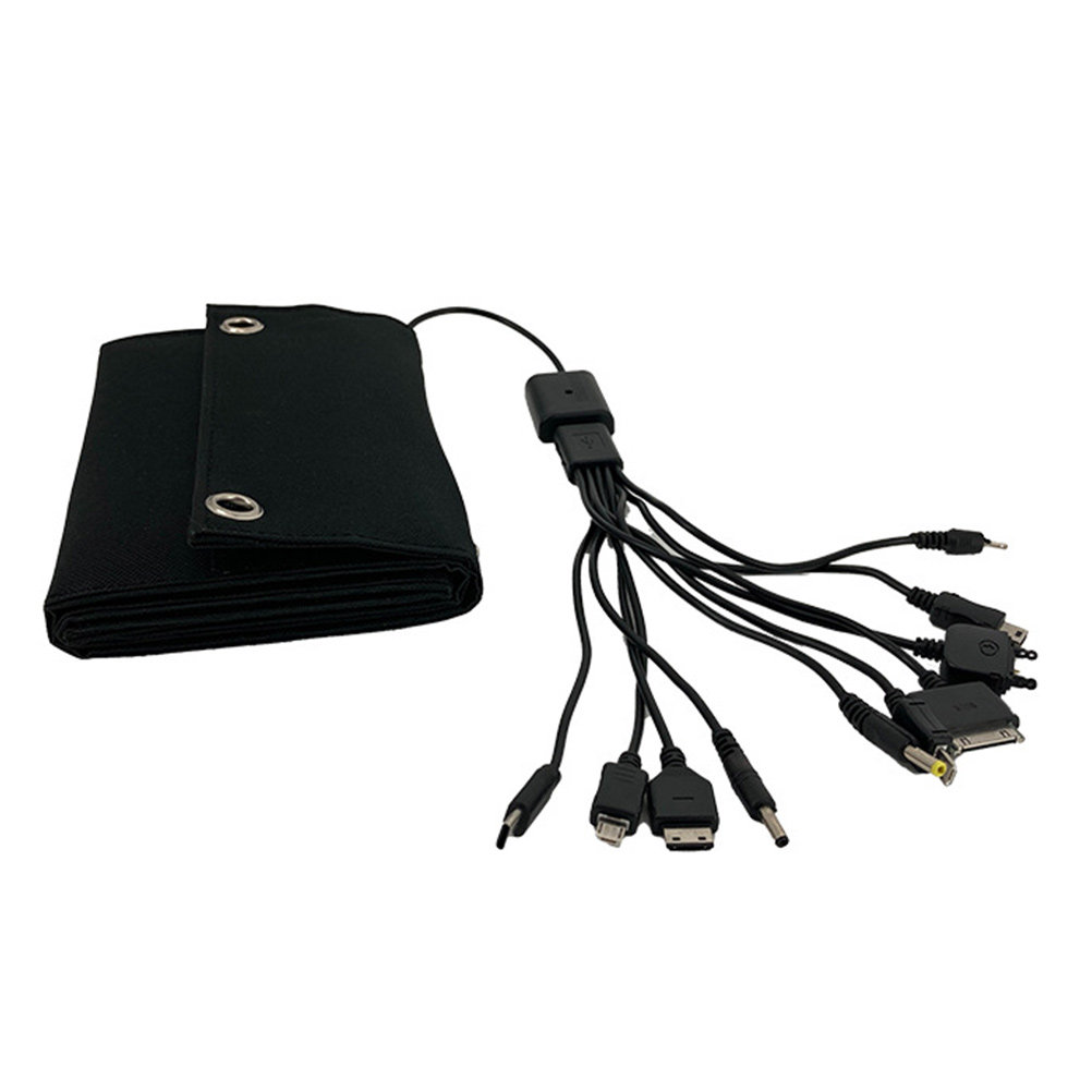1Set 15W 6V Portable Solar Pan - Solar Emergency Charger recension och pris