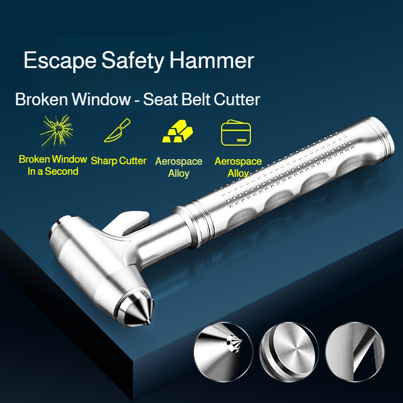 Car Safety Hammer with Seat Be - Rescue Rope Throw recension och pris