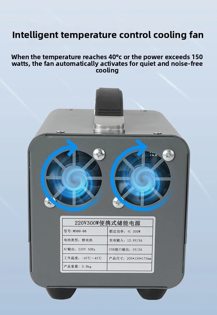 300W 333Wh Portable Power Stat - Solar Emergency Charger recension och pris